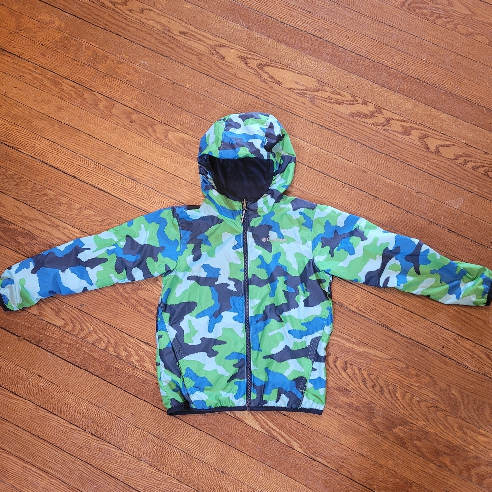 Columbia Boys Reversible Fall Jacket M